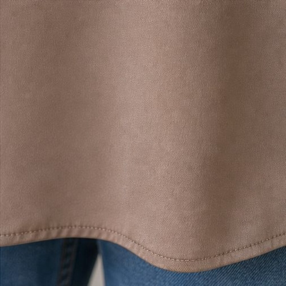 Taupe Smocked Top - Picture 6 of 6